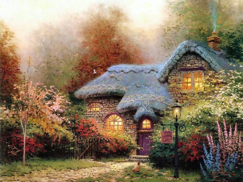 Thatched Cottage — Green