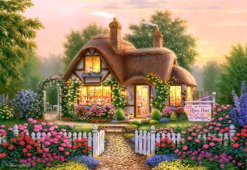 Thatched Cottage Shop — Pink