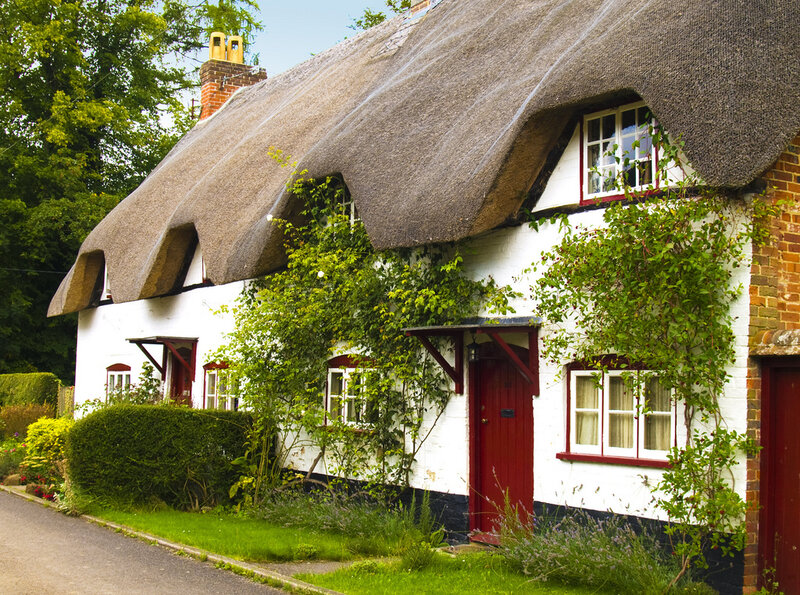 Thatched Cottage — White