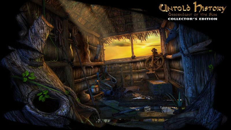 Thatched Hut Interior