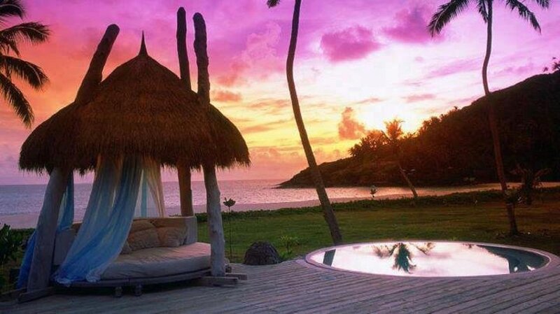 Thatched Hut on Deck