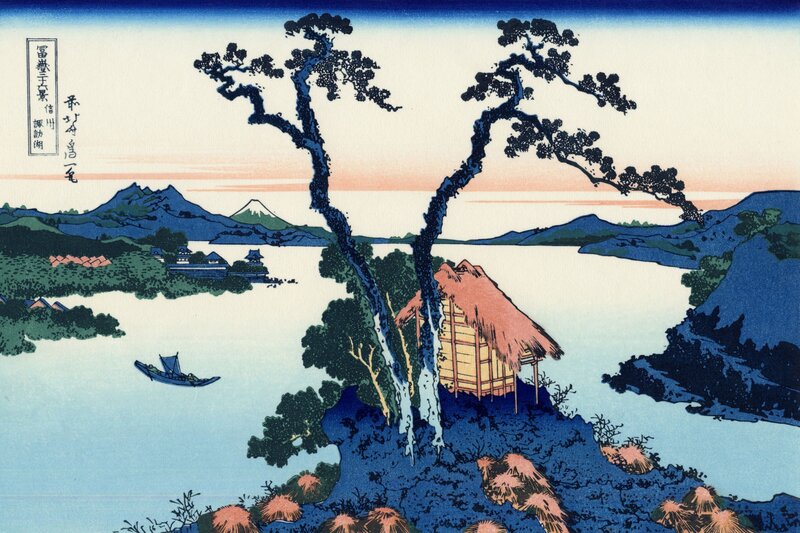 Thatched Hut on Lakeshore