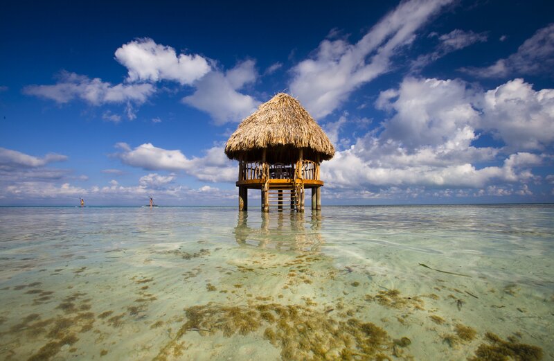 Thatched Hut on Stilts