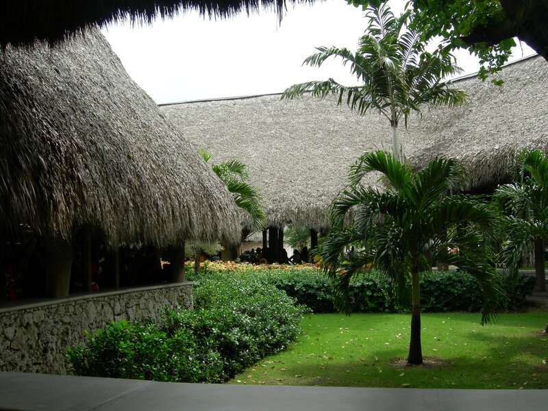 Thatched-roof Buildings — Green
