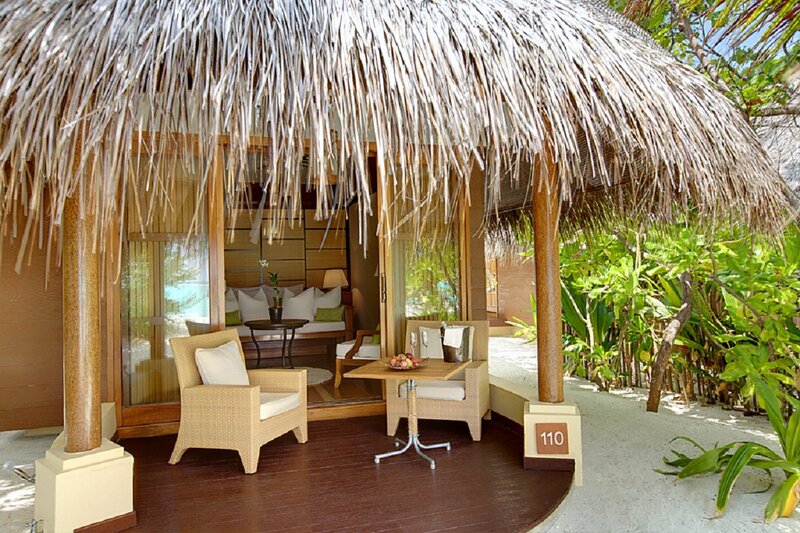 Thatched-roof Bungalow — Brown