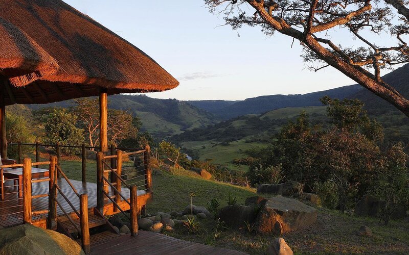 Thatched-roof Deck
