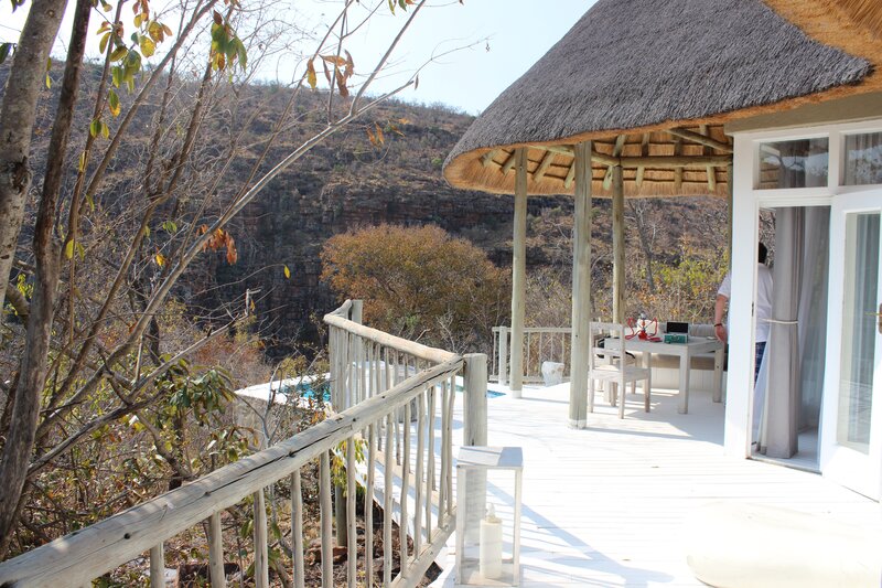 Thatched-roof Patio