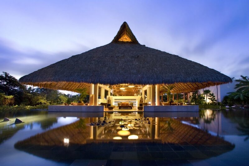 Thatched-roof Pavilion