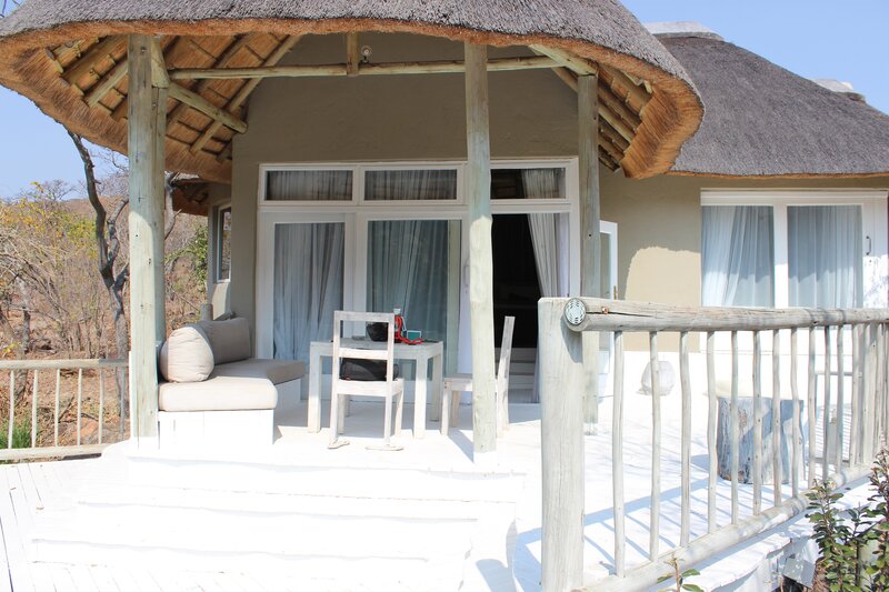 Thatched-roof Porch