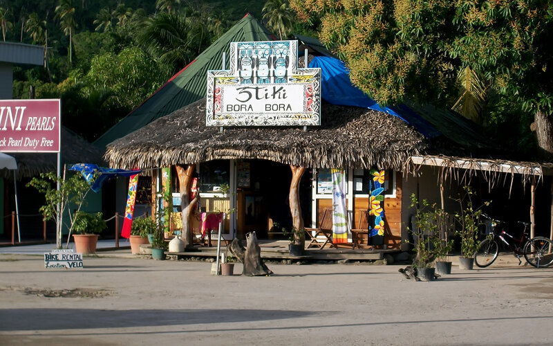 Thatched-roof Shop