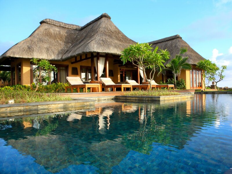 Thatched-roof Villa — Blue