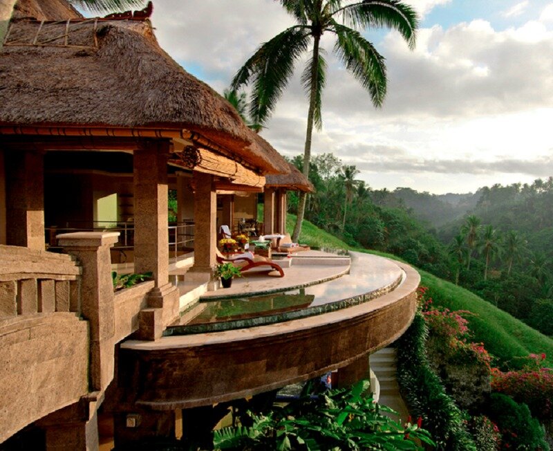 Thatched-roof Villa