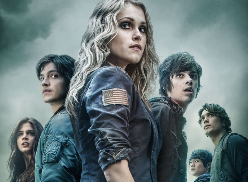 The 100 cast poster