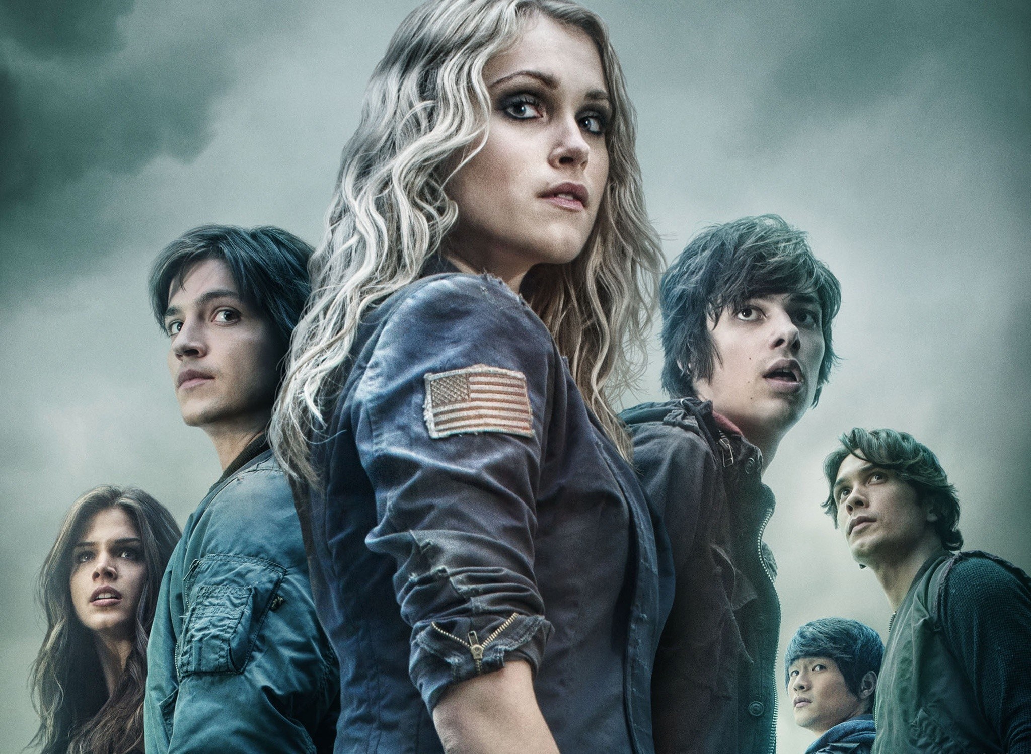 The 100 cast poster