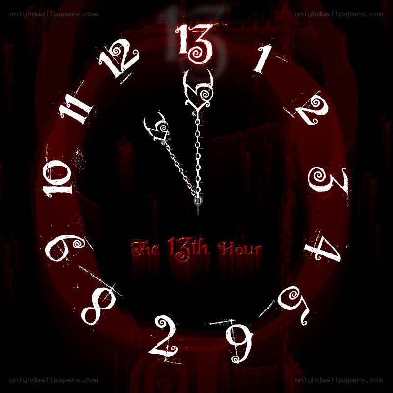 The 13th Hour clock