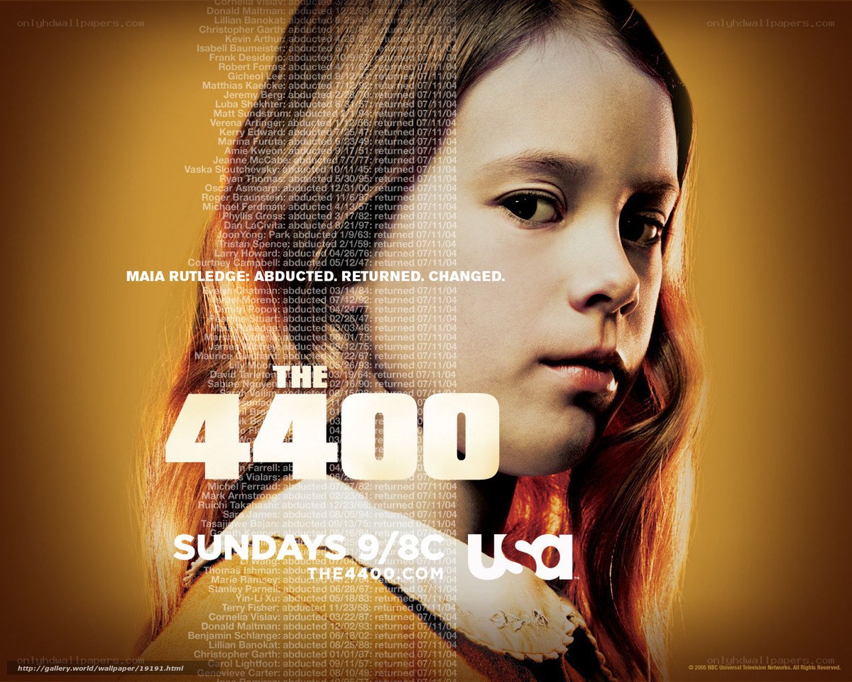 The 4400 TV show poster