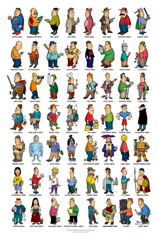 The 56 Geeks illustration