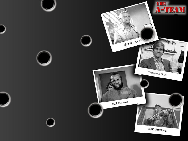 The A-Team character collage