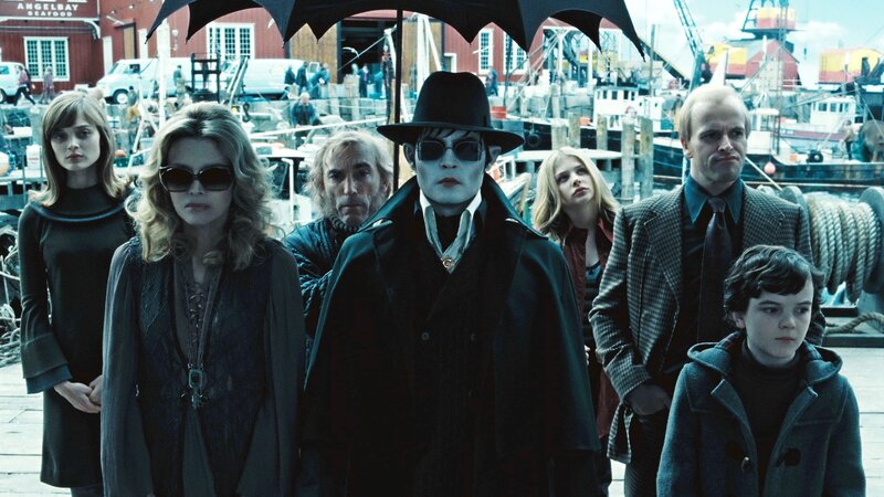 The Addams Family cast at harbor