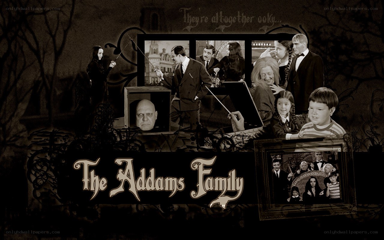 The Addams Family collage