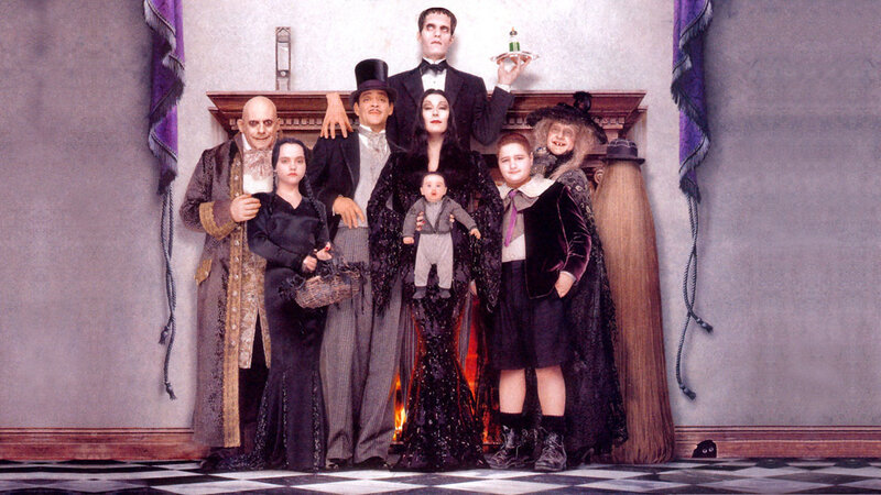 The Addams Family portrait
