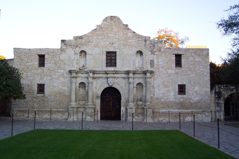 The Alamo historic mission