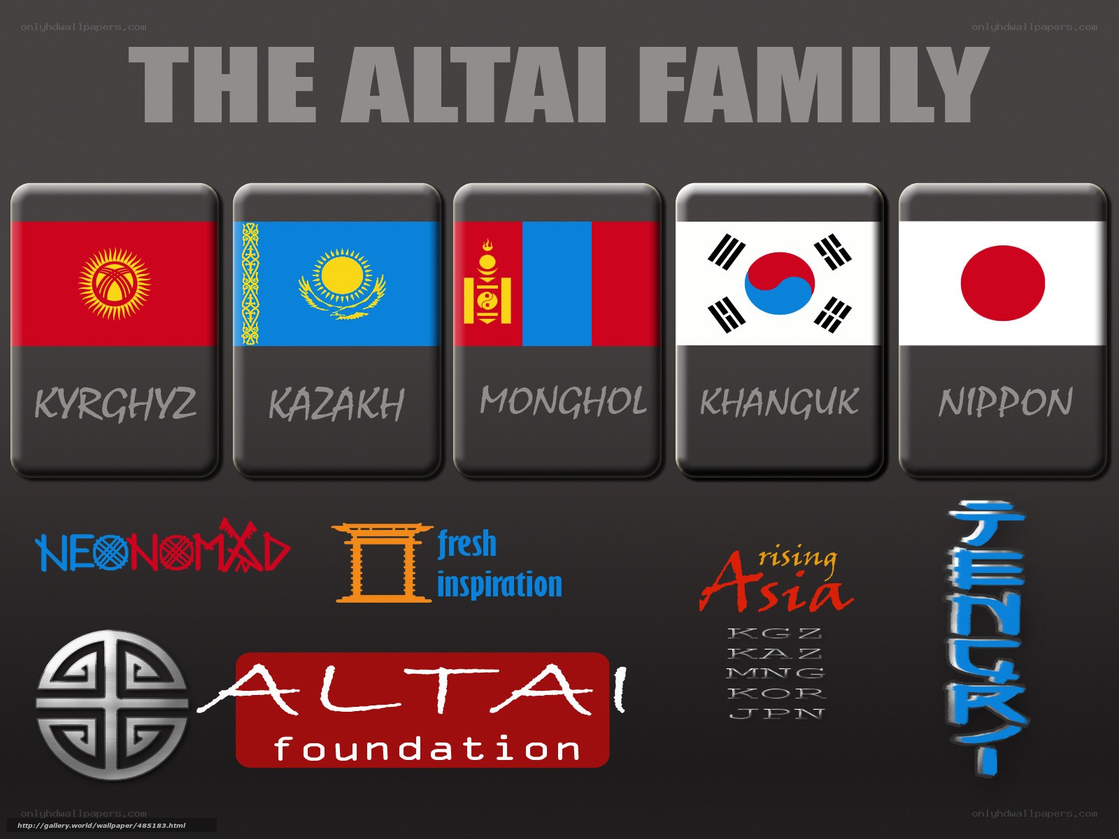 The Altai Family Flags