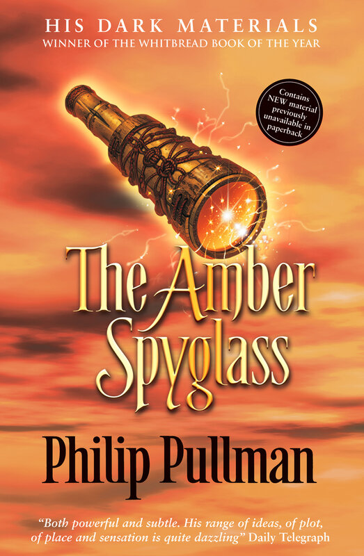The Amber Spyglass book cover