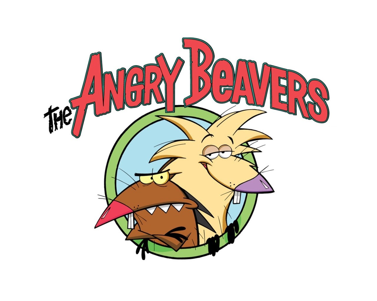 The Angry Beavers logo