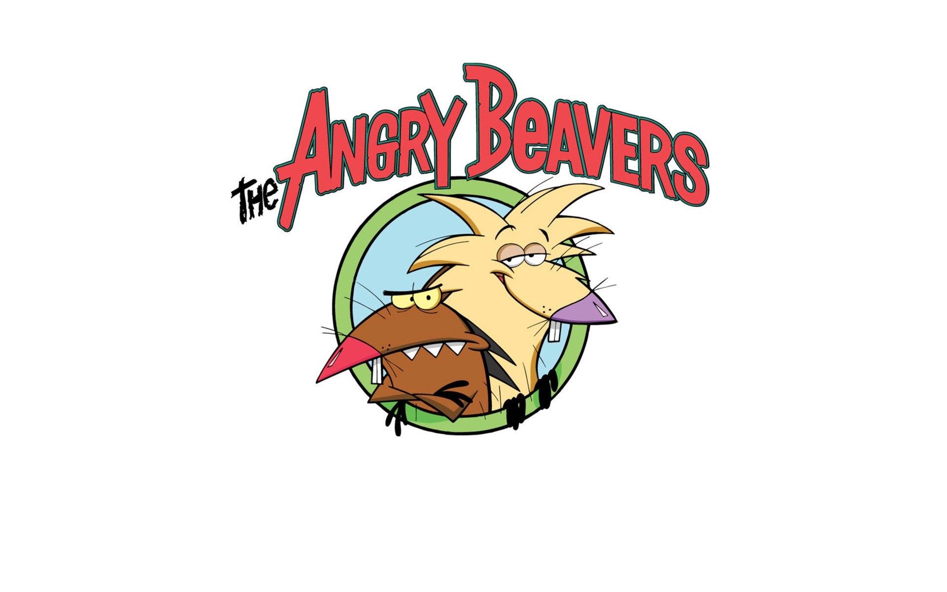 The Angry Beavers logo