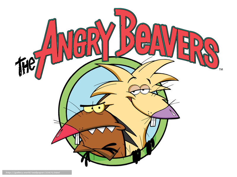 The Angry Beavers logo