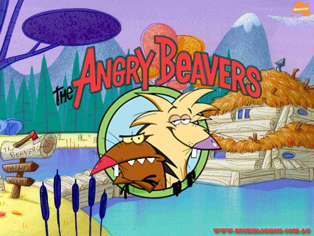 The Angry Beavers title card