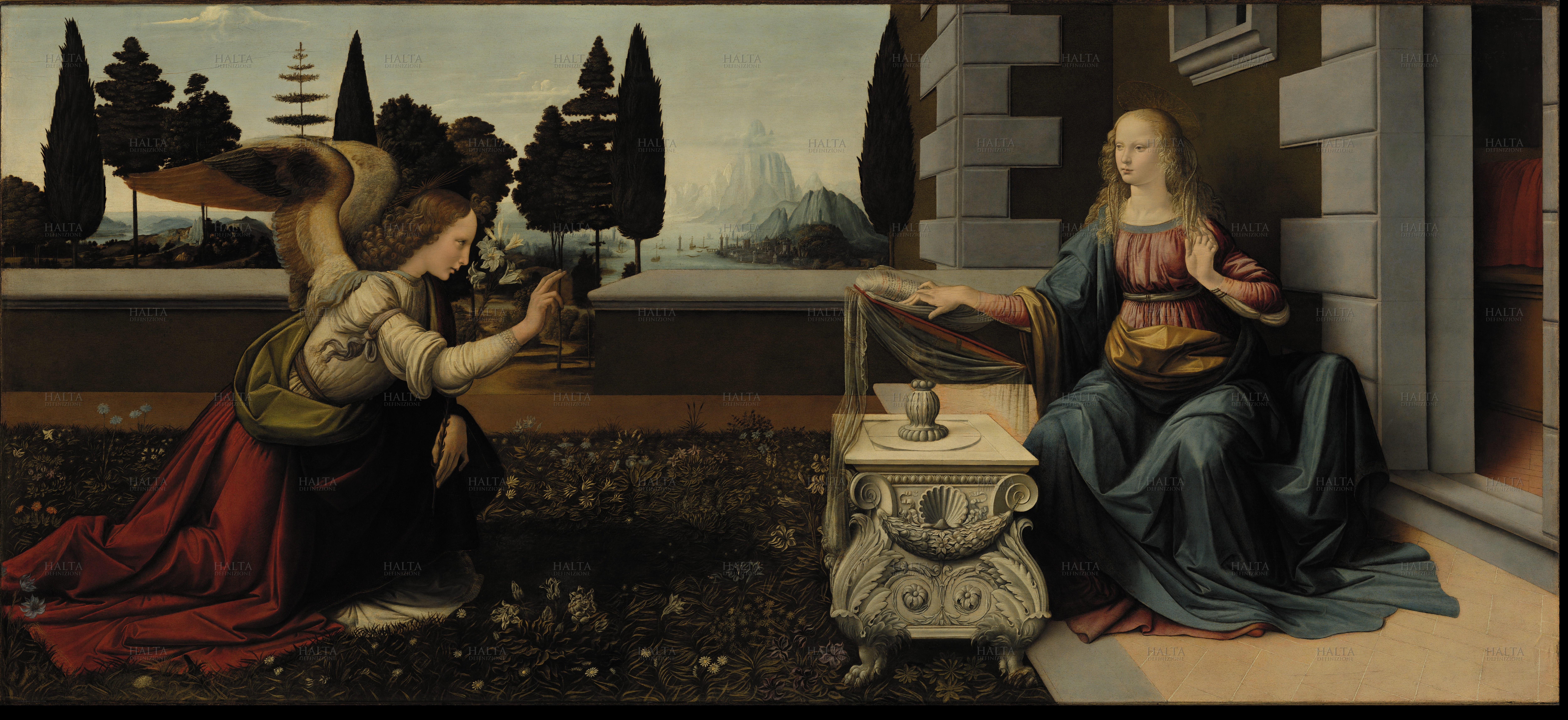 The Annunciation painting