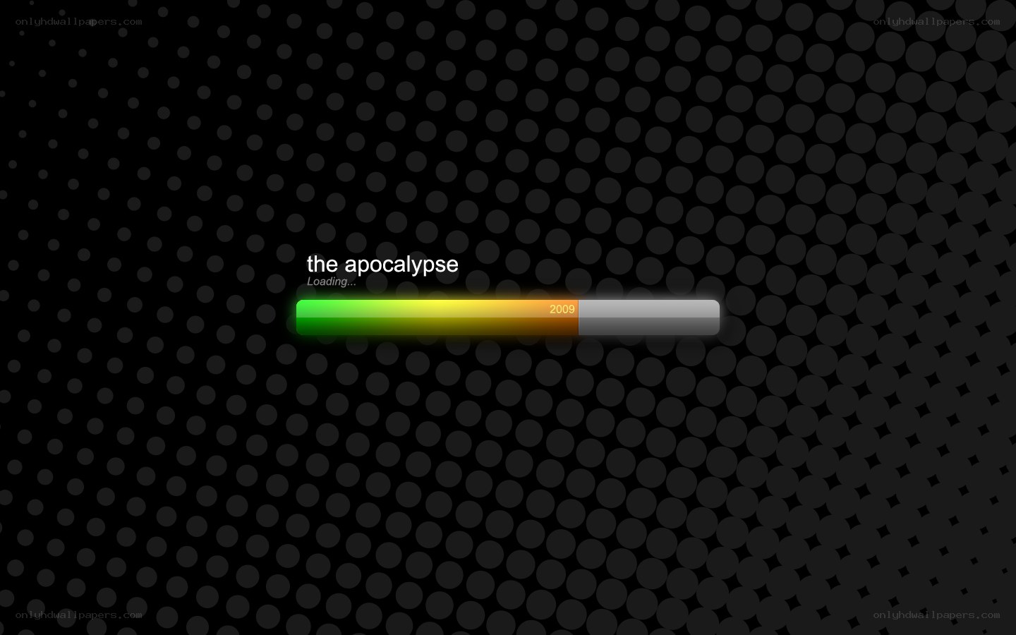 The Apocalypse loading screen