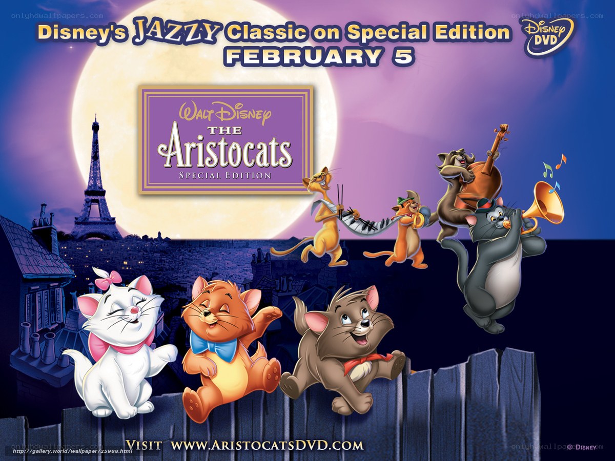 The Aristocats DVD release