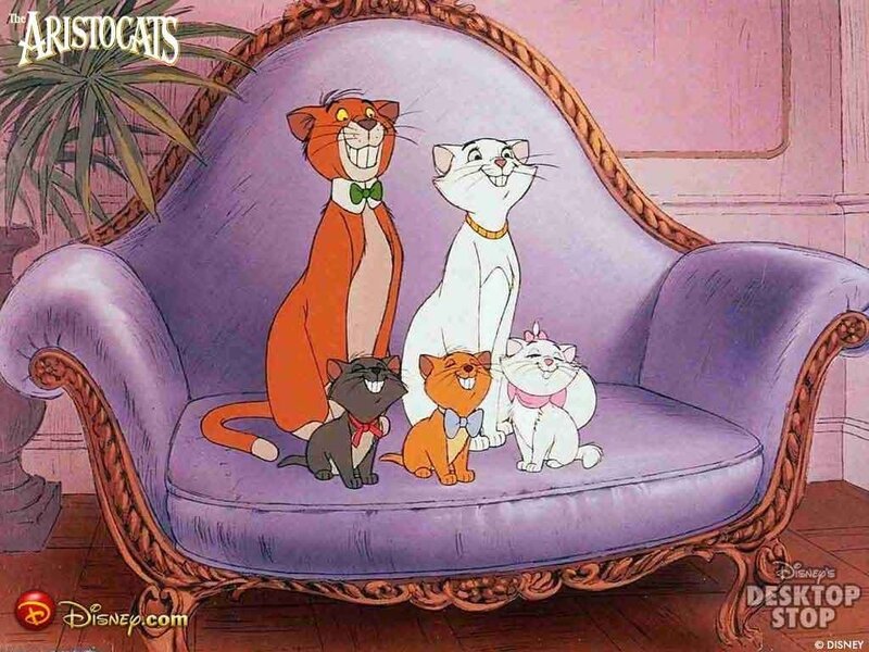 The Aristocats family portrait
