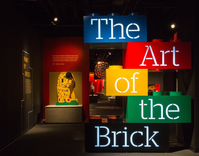 The Art of the Brick exhibit