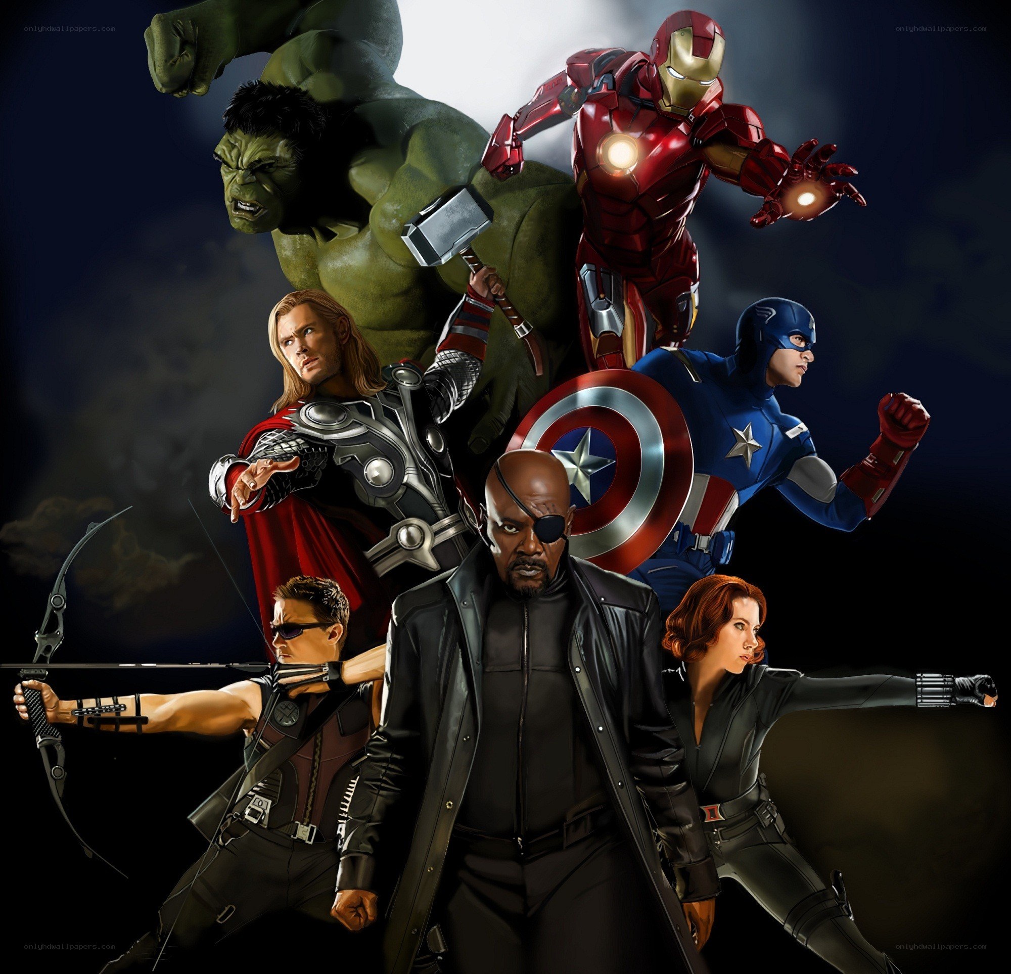 The Avengers team
