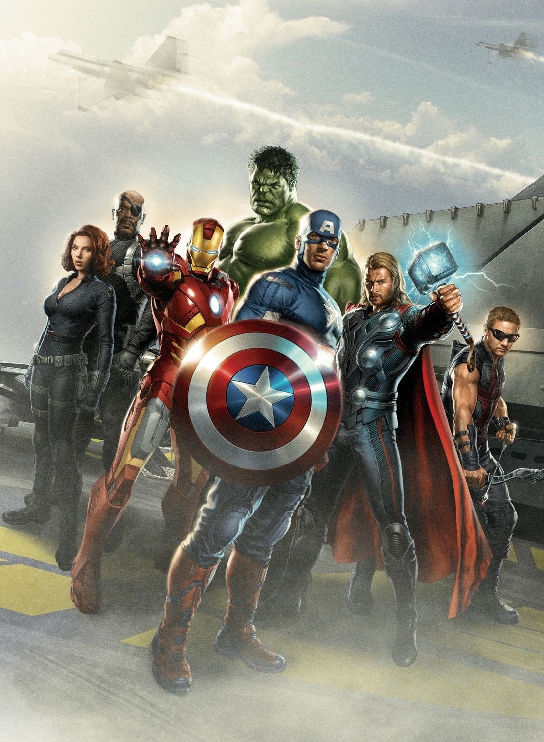The Avengers team portrait