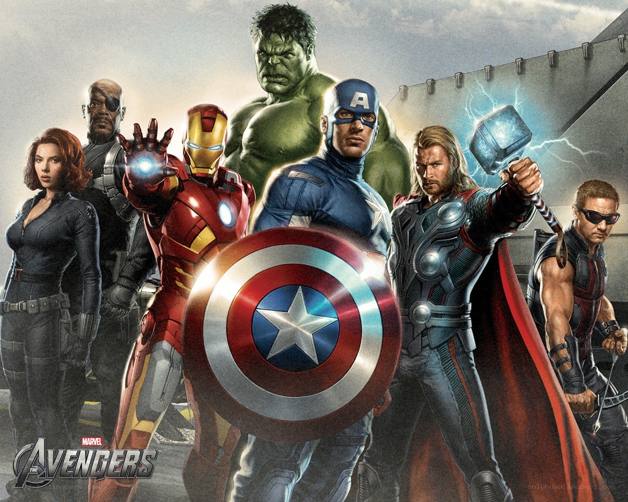 The Avengers team portrait