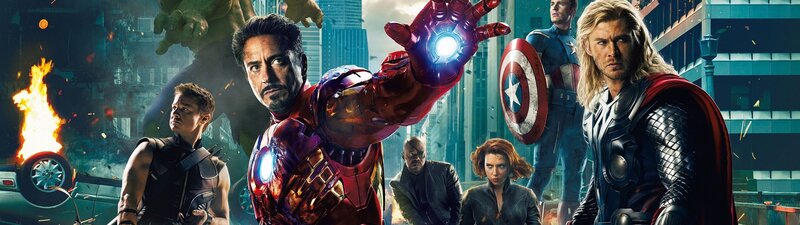 The Avengers team portrait