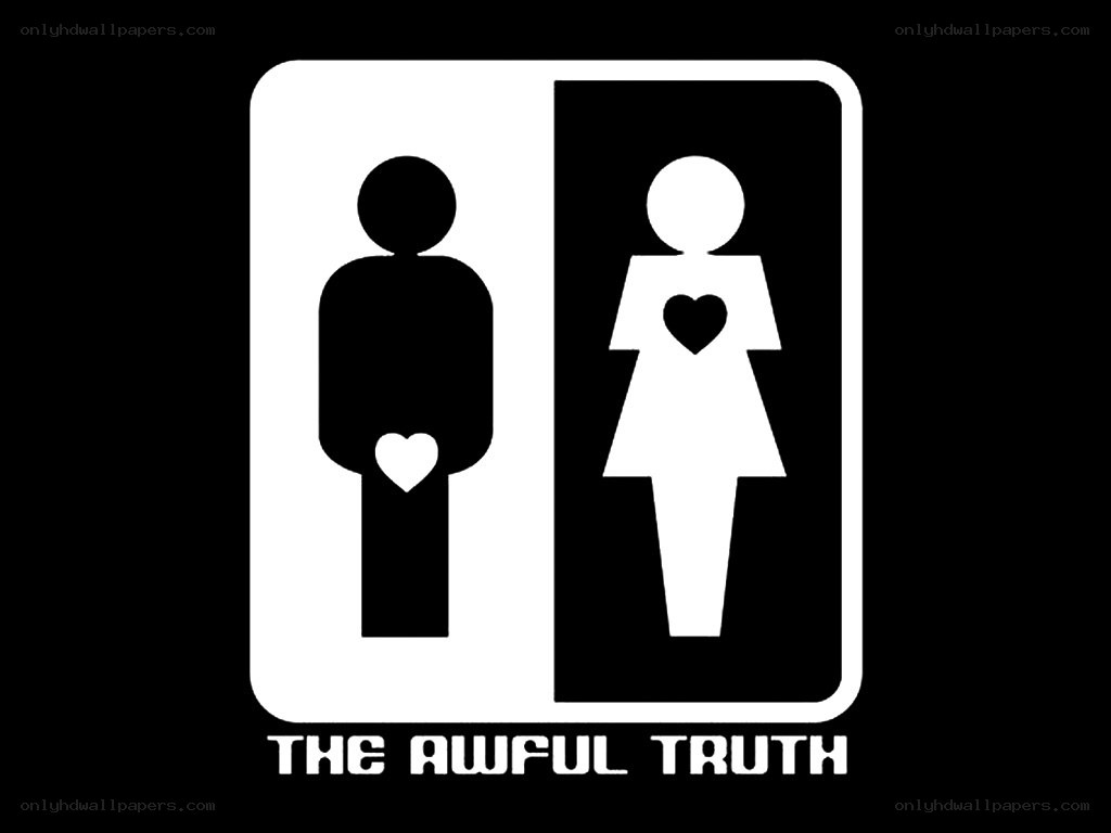 The Awful Truth sign