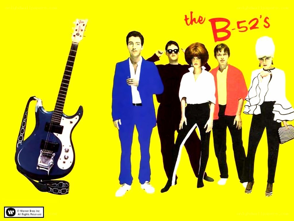 The B-52's band poster