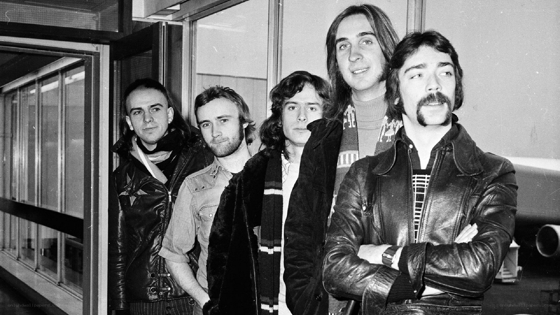 The band at the airport