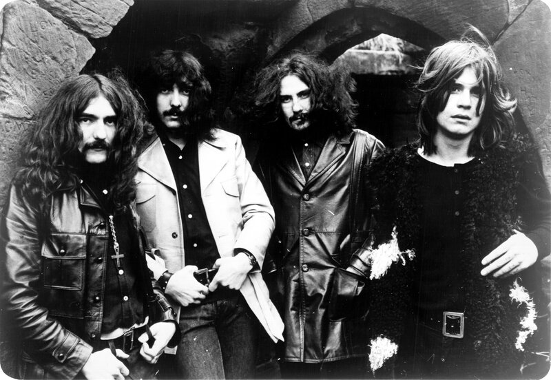 The band in a stone tunnel