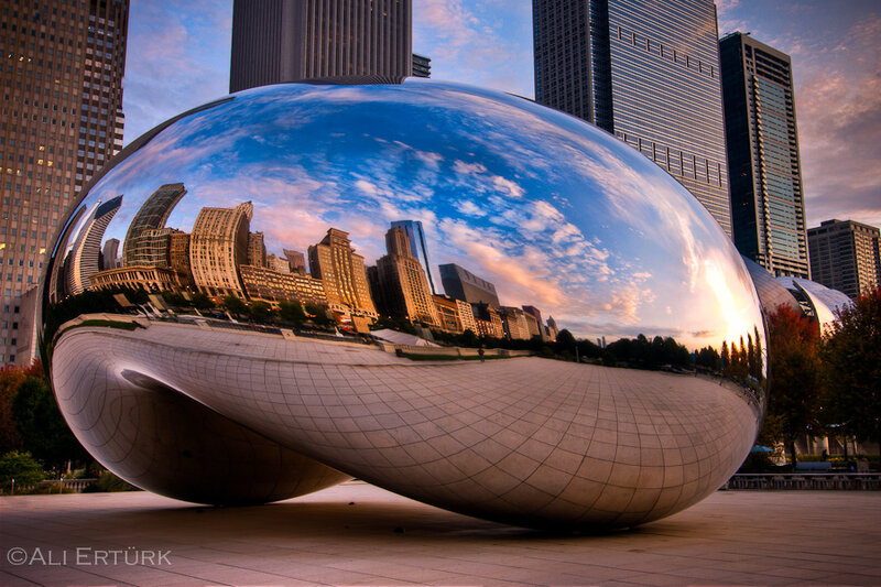 The Bean Sculpture — Silver