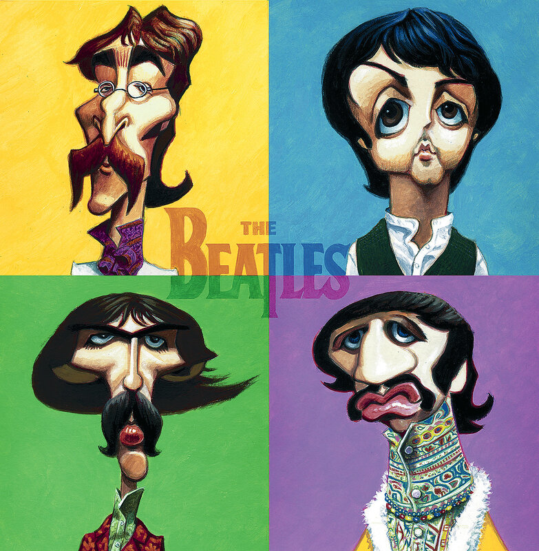 The Beatles album art