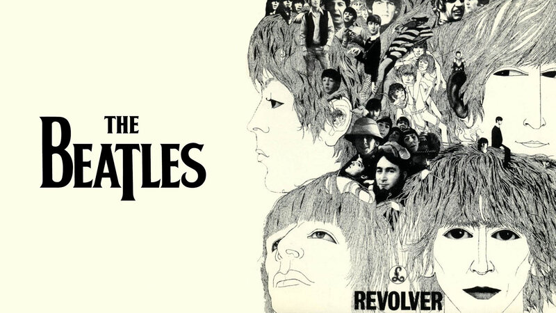 The Beatles Album Cover — Black