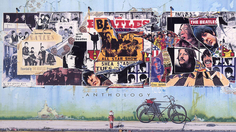 The Beatles Anthology mural