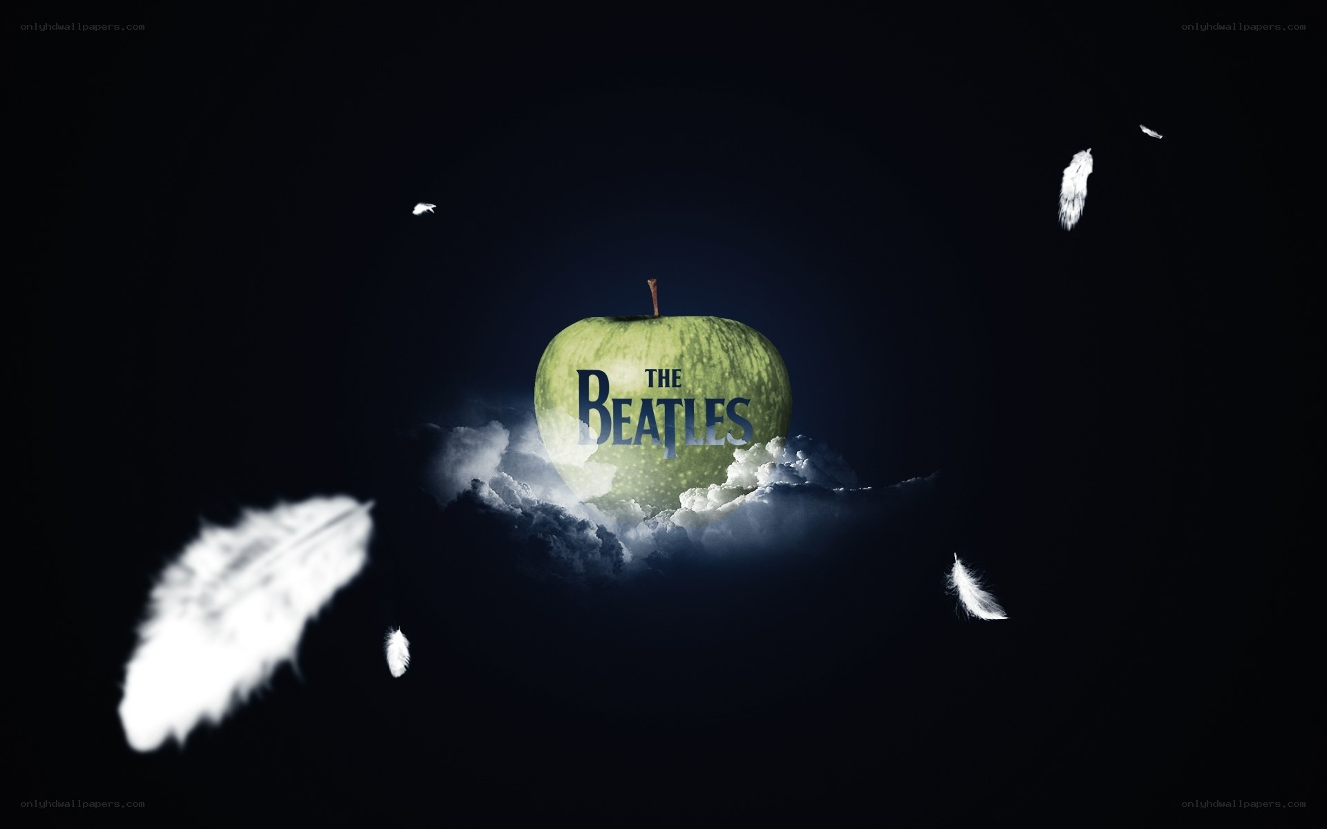 The Beatles apple logo